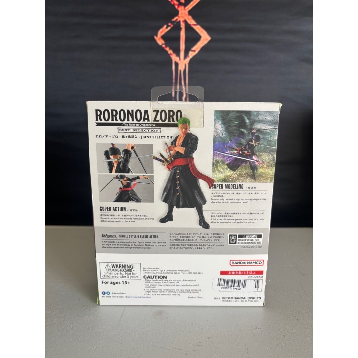 SH FIGUARTS One Piece Roronoa Zoro-Raid On Onigashima Collector Bandai Figure