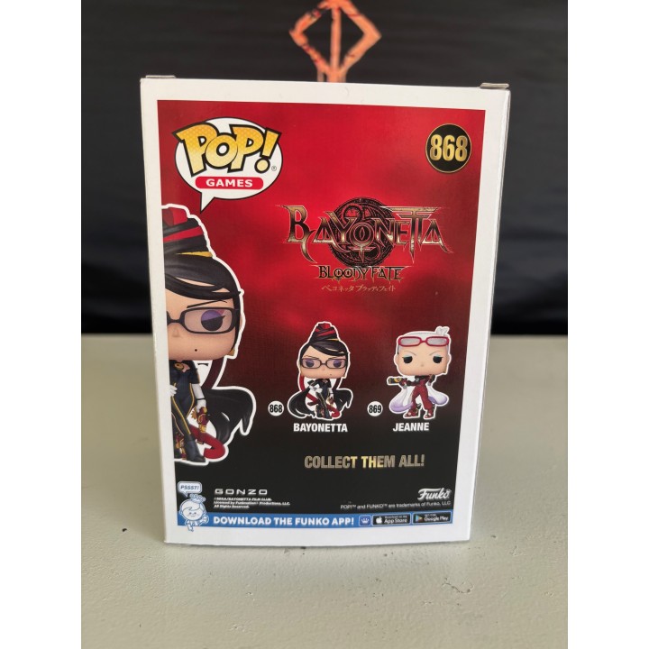 Funko POP! Bayonetta (868) Bloody Fate Gamestop Exclusive