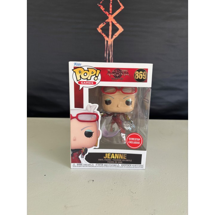 Funko POP! Games: Jeanne (869) Bloody Fate Exclusive, Gamestop Exclusive