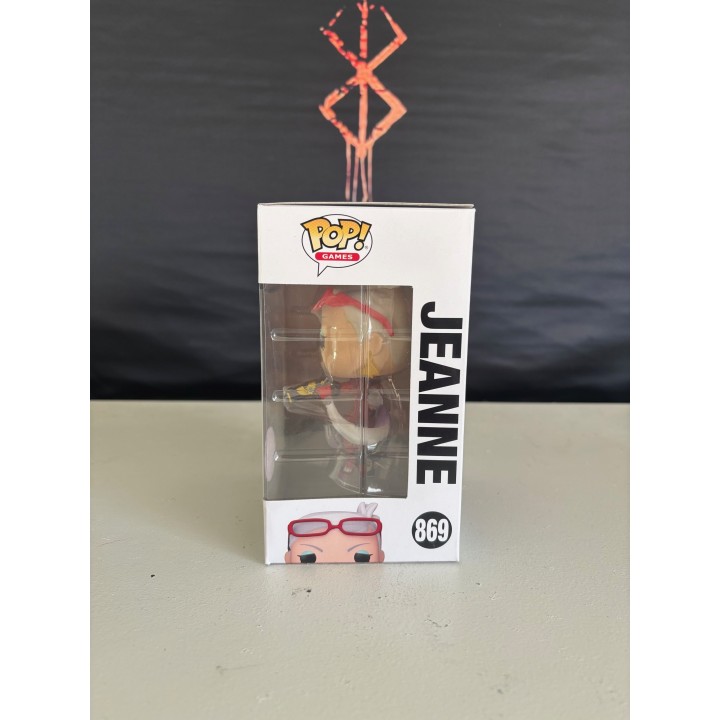 Funko POP! Games: Jeanne (869) Bloody Fate Exclusive, Gamestop Exclusive