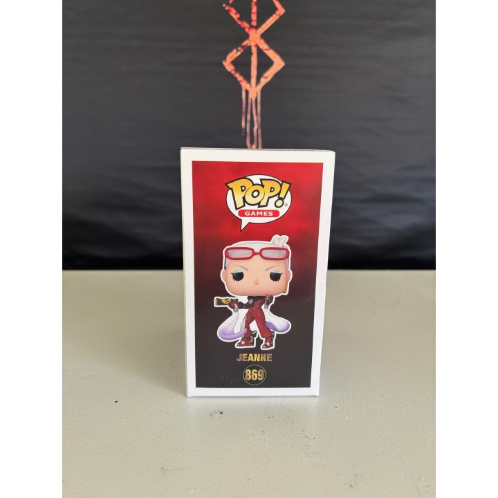 Funko POP! Games: Jeanne (869) Bloody Fate Exclusive, Gamestop Exclusive