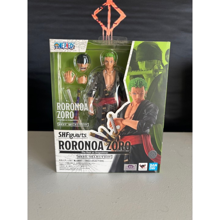 SH FIGUARTS One Piece Roronoa Zoro-Raid On Onigashima Collector Bandai Figure