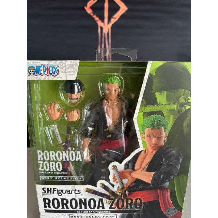 SH FIGUARTS One Piece Roronoa Zoro-Raid On Onigashima Collector Bandai Figure